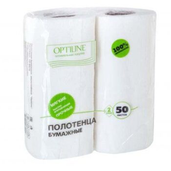 Бумажные полотенца Teres Комфорт mini 1 сл. в рулоне 19,5 см*120м